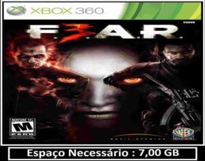 f.e.a.r. 3 transferência de licença xbox 360 digital