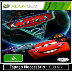 carros 2 transferência de licença xbox 360 digital
