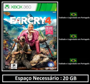 far cry 4 transferência de licença xbox 360 digital