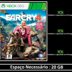 far cry 4 transferência de licença xbox 360 digital