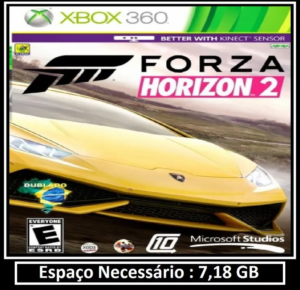forza horizon 2 transferência de licença xbox 360 digital