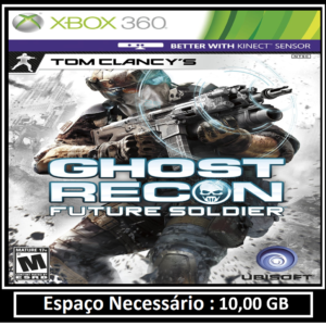 ghost recon future soldier transferência de licença xbox 360 digital