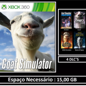 goat simulator completo transferência de licença xbox 360 digital