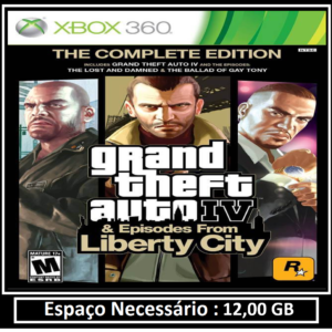 gta 4 edição completa transferência de licença xbox 360 digital