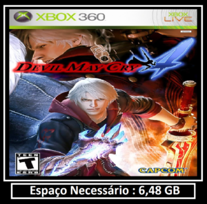 devil may cry 4 transferência de licença xbox 360 digital