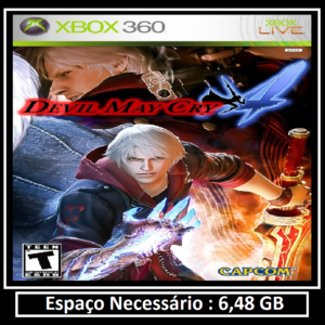 devil may cry 4 transferência de licença xbox 360 digital