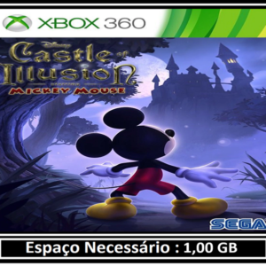castle of illusion starring mickey mouse transferência de licença xbox 360 digital (cópia)