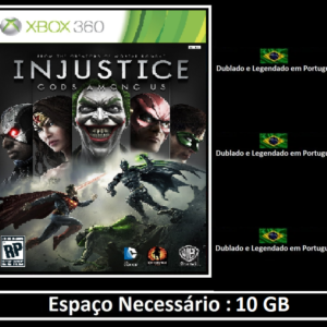injustice transferência de licença xbox 360 digital