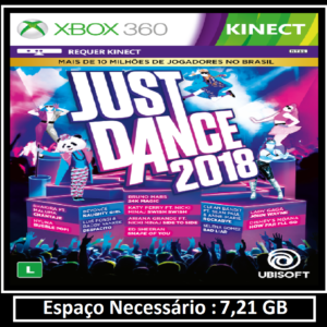 just dance 18 transferência de licença xbox 360 digital