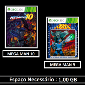 mega man 9 e 10 transferência de licença xbox 360 digital