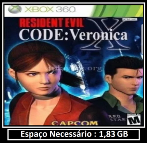 resident evil code veronica x transferência de licença xbox 360 digital
