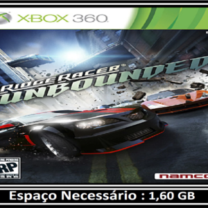 ridge racer unbounded transferência de licença xbox 360 digital