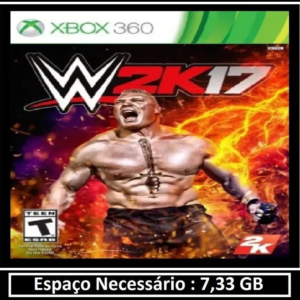 wwe 2k17 transferência de licença xbox 360 digital