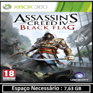 assassin's creed 4 transferência de licença xbox 360 digital