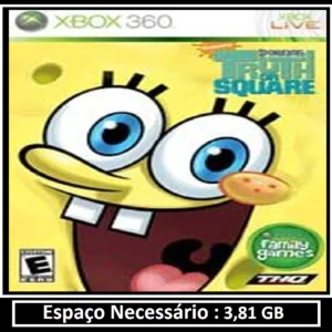 bob esponja truth sq transferência de licença xbox 360 digital