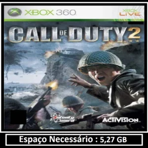 call of duty 2 transferência de licença xbox 360 digital