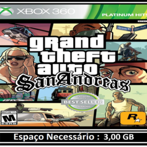 gta san andreas transferência de licença xbox 360 digital