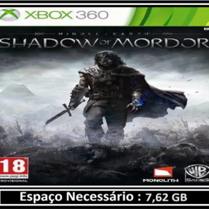 sombras de mordor transferência de licença xbox 360 digital