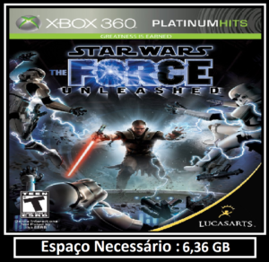 star wars the force unleashed 2 transferência de licença xbox 360 digital (cópia)