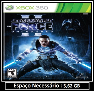 star wars the force unleashed 2 transferência de licença xbox 360 digital