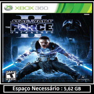 star wars the force unleashed 2 transferência de licença xbox 360 digital