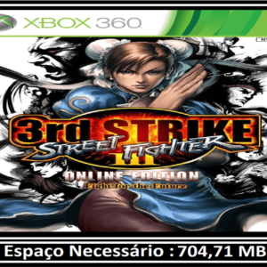 street fighter 3 transferência de licença xbox 360 digital