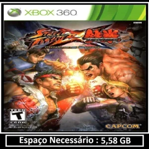 street fighter x tekken transferência de licença xbox 360 digital