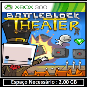 battleblock theater transferência de licença xbox 360 digital