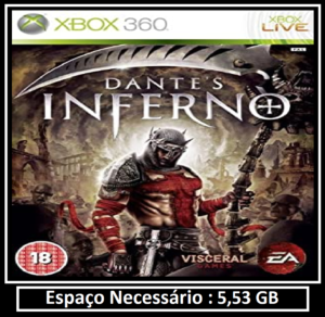 mafia 2 + dante's inferno transferência de licença xbox 360 digital (cópia)