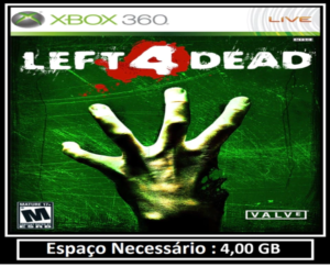 left 4 dead transferência de licença xbox 360 digital