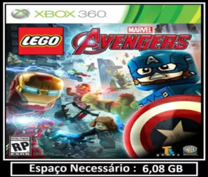 lego vingadores transferência de licença xbox 360 digital