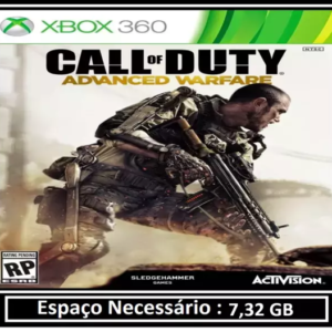 cod advanced warfare transferência de licença xbox 360 digital