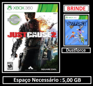Inicial just cause 2 transferência de licença xbox 360 digital
