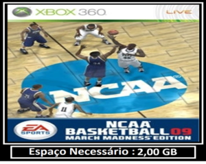 Inicial ncaa basketball mme transferência de licença xbox 360 digital