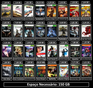 Inicial pacote de 52 jogos transferência de licença xbox 360 digital (cópia)
