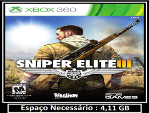 Inicial sniper elite 3 transferência de licença xbox 360 digital