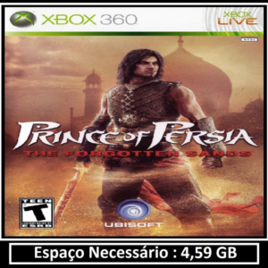 prince of persia the forgotten sands transferência de licença xbox 360 digital