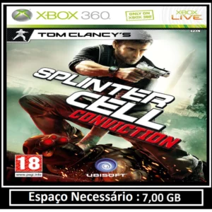 splinter cell double agent transferência de licença xbox 360 digital (cópia)