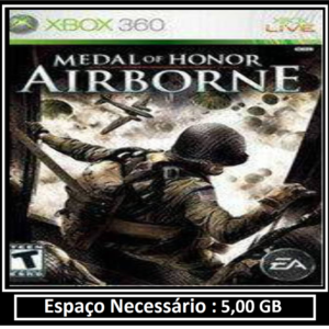 medalha de honra airborne transferência de licença xbox 360 digital